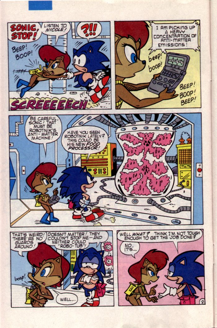 Sonic - Archie Adventure Series March 1995 Page 2